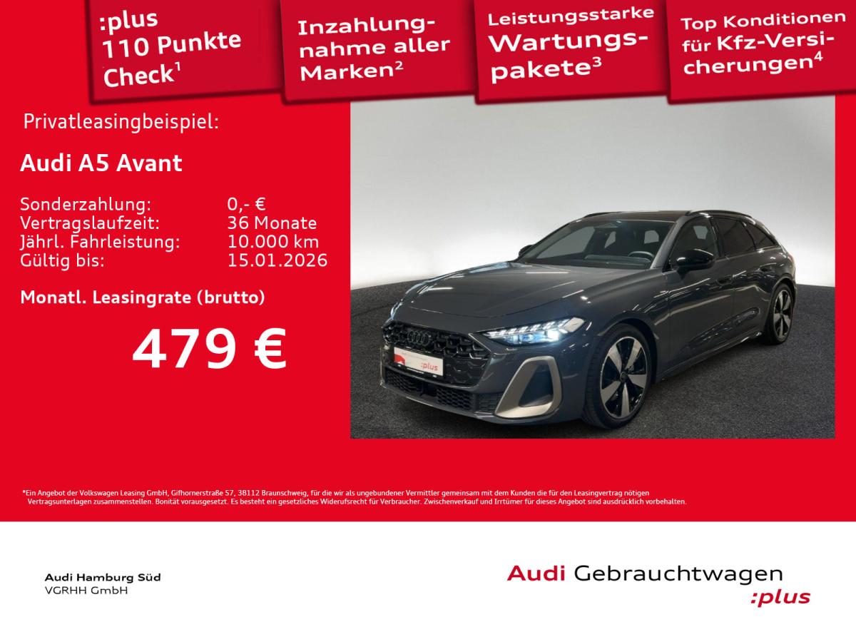 Audi A5 Avant TDI qu. S tronic 2xS LINE/PANO/AHK/NAVI