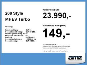 Peugeot 208 Style MHEV