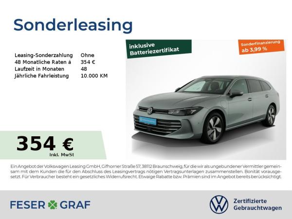 Volkswagen Passat Variant Business 1.5 eHybrid Navi AHK Kam