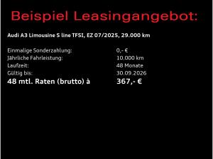 Audi A3 Limousine S-Line 30 TFSI S-tronic / MMI-Navi+