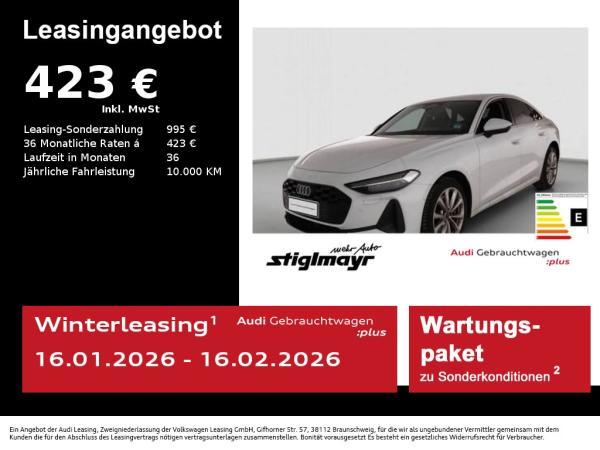 Audi A5 Limousine TDI quattro ACC+AHK+KAMERA+MATRIX+N