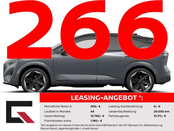 Nissan Qashqai N-DESIGN 158PS Automatik Winter BOSE/360°/LED