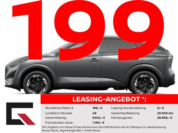 Nissan Qashqai N-CONNECTA Komfort 140PS Winter/HUD/AVM/Carplay