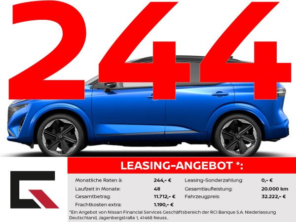 Nissan Qashqai N-DESIGN 158PS Automatik Winter/360°/Carplay