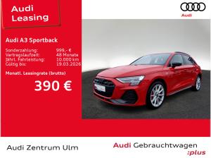 Audi A3 Sportback S-Line Black 45 TFSIe AHK NUR BIS 16.2.26!