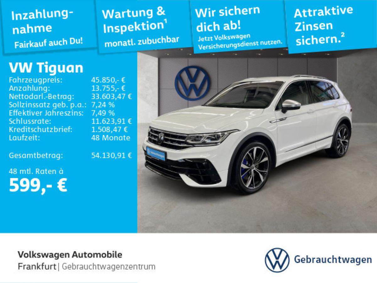 Volkswagen Tiguan 2.0 TSI DSG 4Motion R Akrapovic Harman Kardon Navi IQ.Light DCC DAB+ FrontAssist