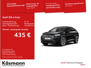 Audi Q4 e-tron Sportback 45 WINTERRÄDER S line HUD AHK MATRIX