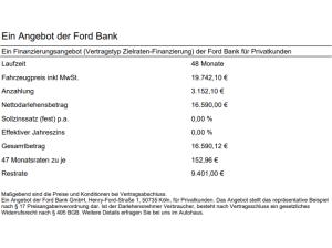Ford Transit Courier Kastenwagen Trend 1.0 Eco Boost 👉 Jetzt auch mit 0 % Finanzierung bei 19 % Anzahlung