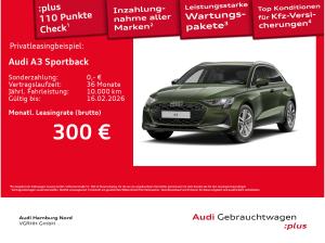 Audi A3 Sportback 30 TFSI S tronic Navi AHK Standhzg