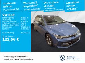 Volkswagen Golf VIII 2.0 TDI DSG Goal DAB+ LEDPlus Navi LightAssist FrontAssist TravelAssist AHK