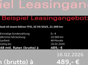 Audi A5 Avant edition one TFSI quattro S-tronic / AHK