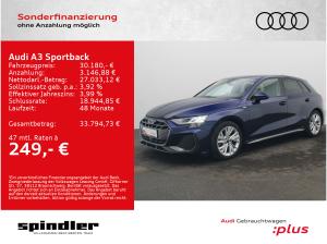 Audi A3 Sportback S-Line 35 TDI S-tronic / Navi+, ACC