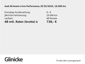 Audi A6 e-tron A6 Avant e-tron performance edition one AHK Wärmep. B&O Pano MMI Raute