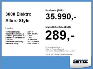 Peugeot 3008 Elektro Allure