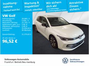 Volkswagen Golf VIII 1.5 eTSI DSG Goal Navi IQ.Light DAB+ FrontAssist