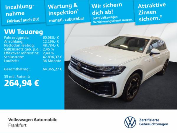 Abbildung Leasingangebot VW Touareg