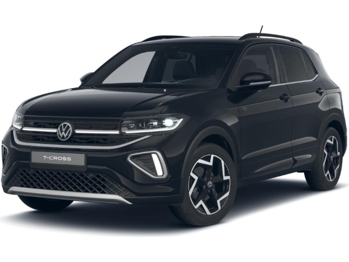 Volkswagen T-Cross R-Line 1.0 l TSI OPF DSG CarPlay Black AHK RFK GJR