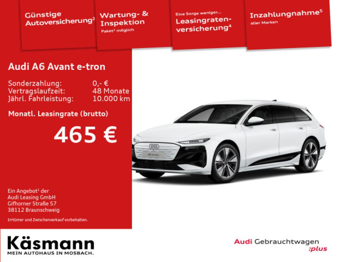 Audi A6 e-tron Avant WINTERRÄDER MATRIX AHK 360° BEIFAHRERDYSPLAY
