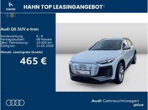 Audi Q6 e-tron S-trc S line 360° LED+ Sportsitze