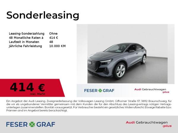Audi Q4 e-tron Sportback qu S Line Int Leder,Navi,AHK