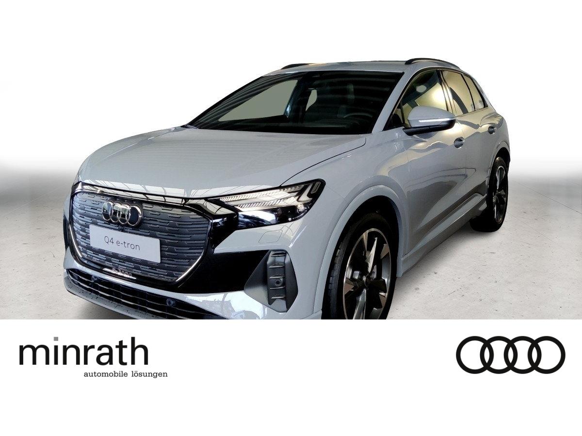 Audi Q4 e-tron 45 e-tron MATRIX-LED AHK MMI-EXPERIENCE PRO WÄRMEPUMPE S-LINE INTERIEUR "SOFORT VERFÜGBAR"