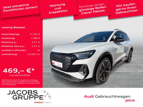 Audi Q4 e-tron 45 2xS line Edition/Matrix/360°/HuD/Pano/AHK/SONOS/ACC/Wärme