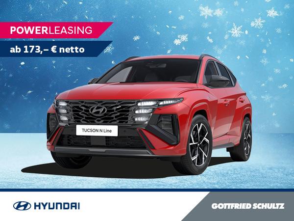 Hyundai TUCSON N-Line 1.6 T-GDI HYBRID - (VS) - 🔥POWERLEASING🔥