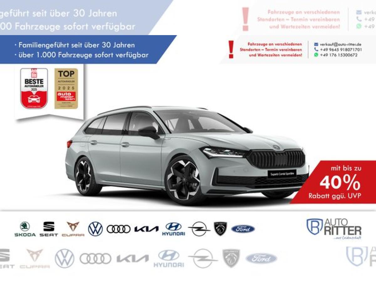 Skoda Superb Combi Sportline 2.0 TSI 7-Gang-DSG 4x4 Allrad