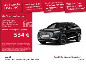 Audi Q4 e-tron Q4 Sportback e-tron 55 quattro Wärmepumpe