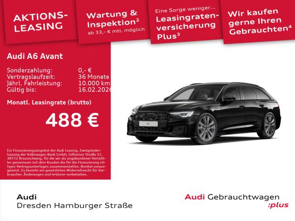 Audi A6 Avant Design S line 50 TDI quattro Pano AHZV