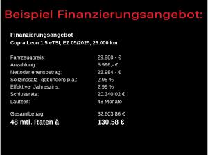 Cupra Leon 1.5eTSI DSG / Navi, FullLink, LED, ACC, SHZ