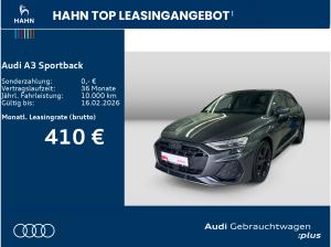Audi A3 Sportback 45TFSIe S-trc S line Virtual AHK Matrix