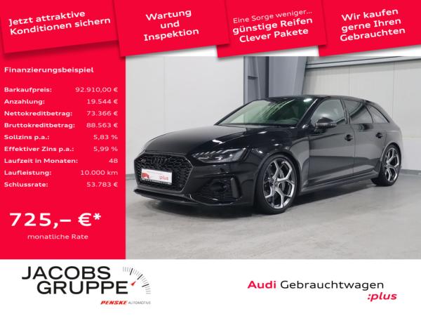 Abbildung Leasingangebot Audi RS4