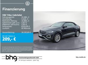 Volkswagen T-Roc Cabriolet Style 1.0 l TSI OPF, Allwetterreifen