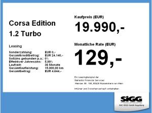 Opel Corsa Edition 1.2 Turbo