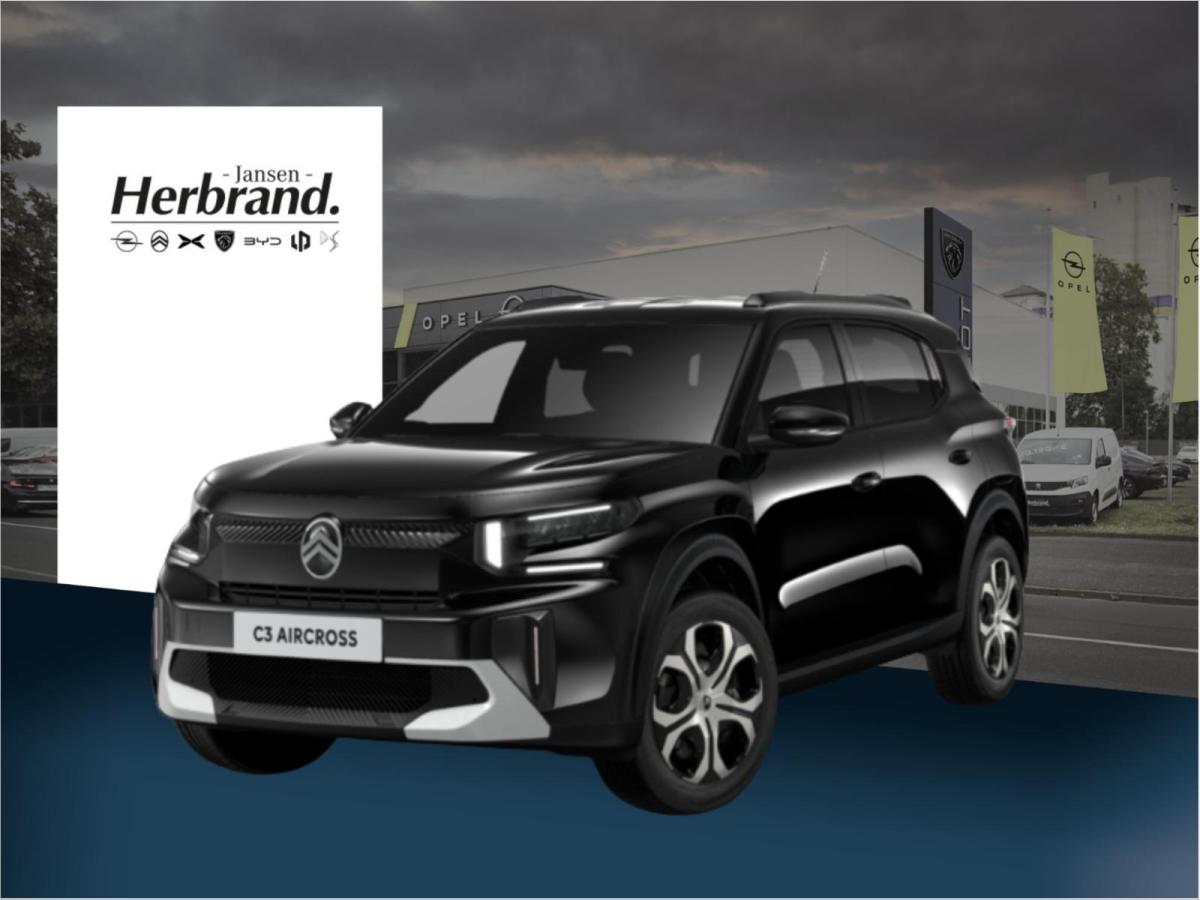 Citroën C3 Aircross Plus 100 PS MT *Schwarz* Tageszulassung