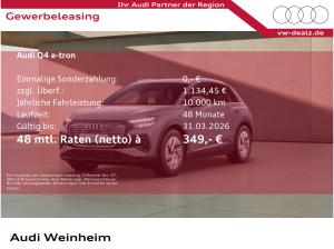Audi Q4 e-tron Q4 40 e-tron Navi LED Klima Einparkhilfe uvm