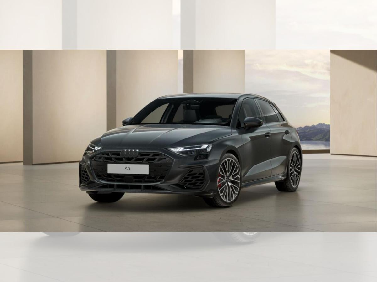 Audi S3 Sportback ⇒ 333PS ⇒Einparkhilfe mit Umgebungsanzeige ⇒ Klimatisierungspaket plus ⇒ Optikpaket schwa