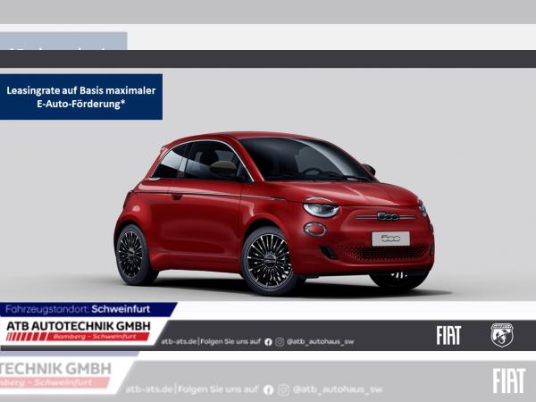 Abbildung Leasingangebot Fiat 500e