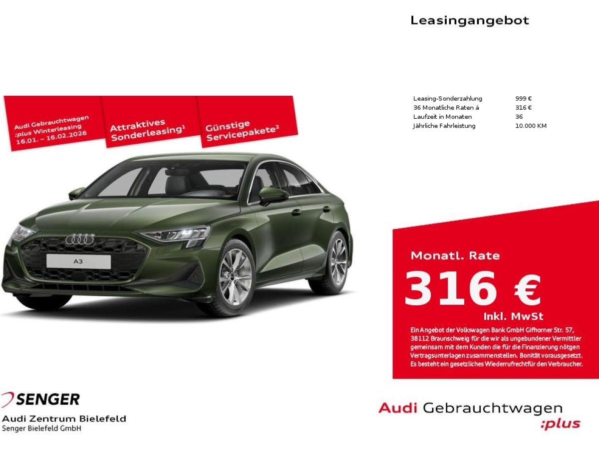 Audi A3 30 TFSI LED ACC AHK Smartphone-Interface