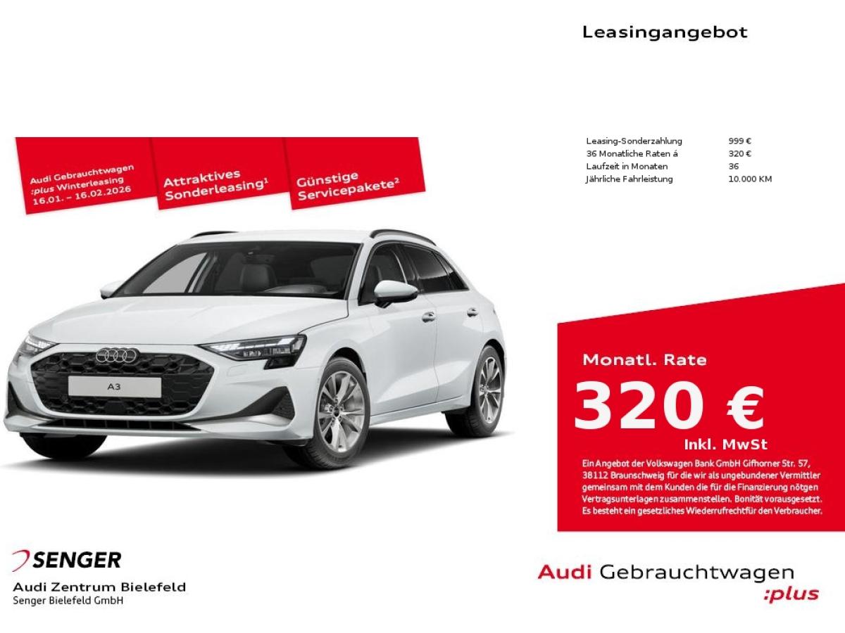 Audi A3 Sportback Advanced 30 TFSI LED ACC AHK