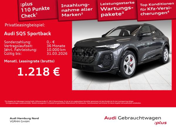 Audi SQ5 Sportback 3.0 TFSI quattro B&O HeadUp Pano