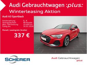 Audi A3 Sportback S line 30 TFSI S tronic PANO AHK NAVI SHZ