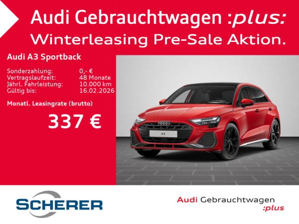 Audi A3 Sportback S line 30 TFSI S tronic PANO AHK NAVI SHZ