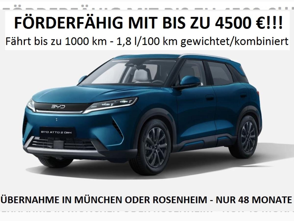 BYD ATTO 2 Boost DM-i Förderfähig - 1000 km Reichweite