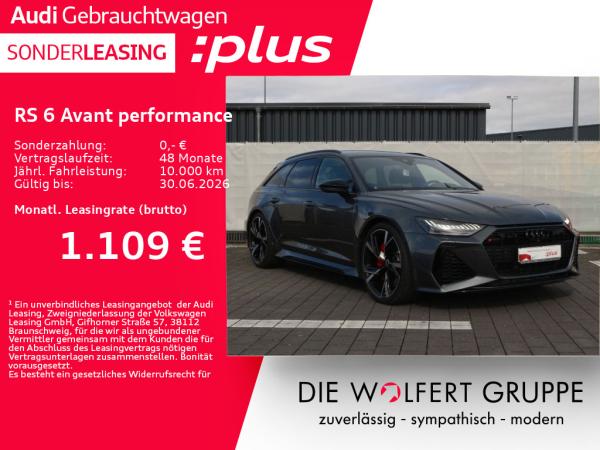 Audi RS6 RS 6 Avant performance 280KM/H*RS-SPORTAGA*STHZ