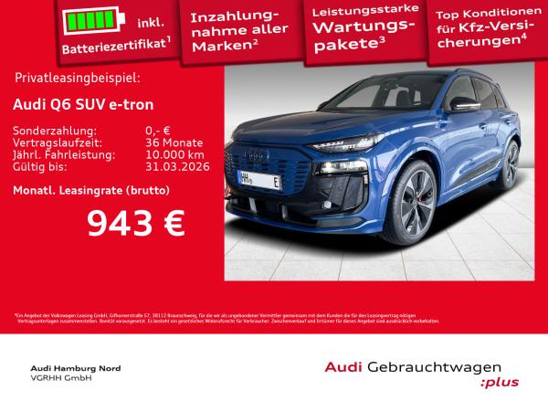 Audi Q6 e-tron quattro edition one AHK Navi TechPro Audi Q6 e-tron quattro edition one AHK Navi TechPro