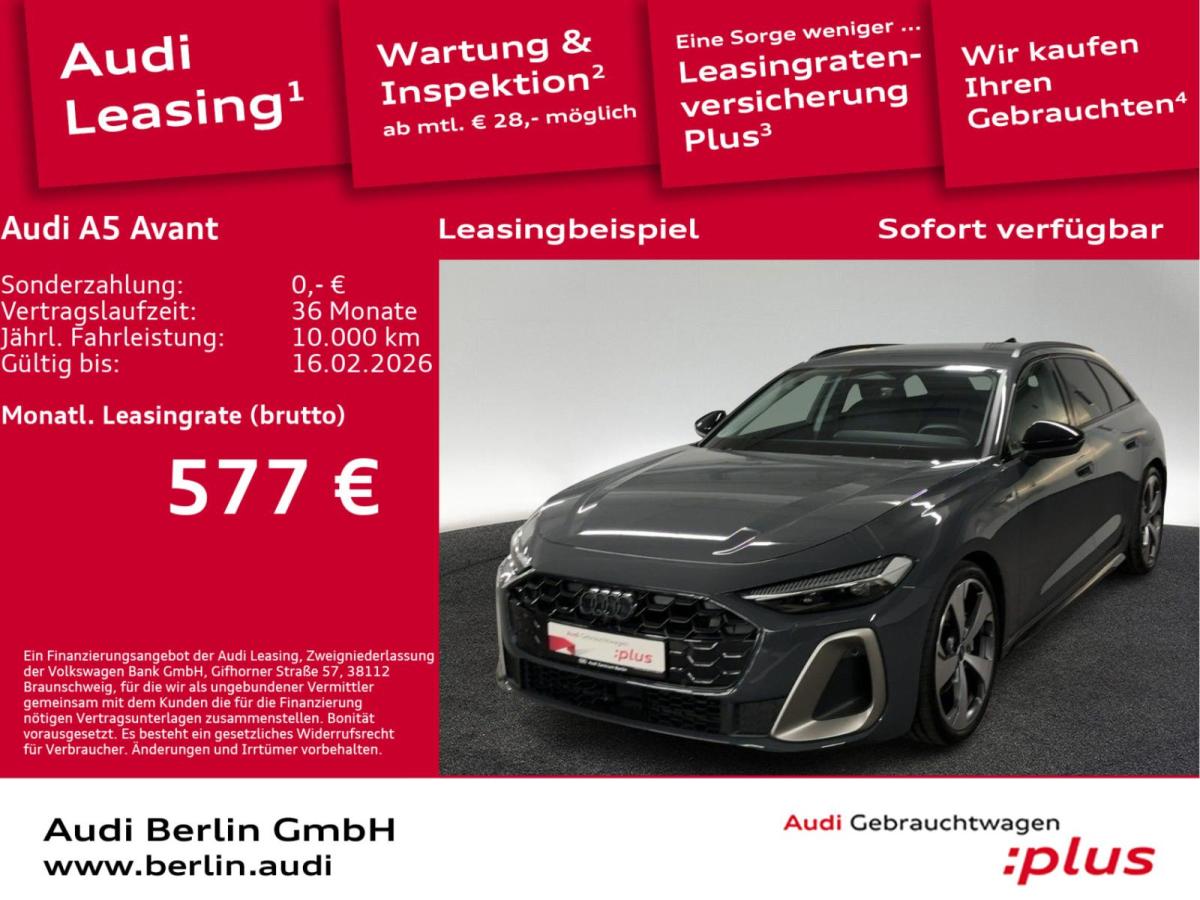 Audi A5 Avant edition one TFSI S tr. AHK MATRIX 360°K