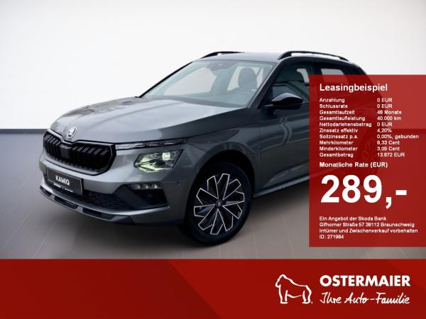 Skoda Kamiq 1.5 TSI Selection LED.NAV.ViC.TEMPO.pACC.AHK.LaneA.SignA.PDC.