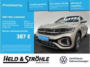 Volkswagen T-Roc Cabriolet R-Line 1.5 TSI AHK NAVI STHZ RFK